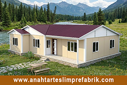 120 M2 Tek Katlı Prefabrik Ev