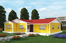 121 M2 Tek Katlı Prefabrik Ev