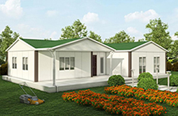 123 Metrekare Tek Katlı Prefabrik Ev