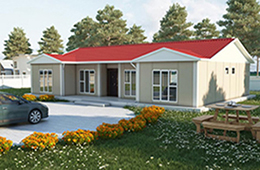 129 Metrekare Tek Katlı Prefabrik Ev