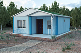 53 Metrekare Tek Katlı Prefabrik Ev