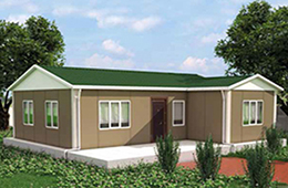 75 Metrekare Tek Katlı Prefabrik Ev