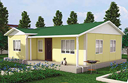 78 Metrekare Tek Katlı Prefabrik Ev