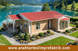 81 Metrekare Tek Katlı Prefabrik Ev